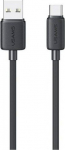 Kabel USB Usams USB-A - USB-C 3 m Czarny