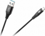Kabel USB Rebel Comp USB-A - microUSB 0.5 m Czarny (RB-6000-050-B)