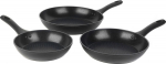 Salter BW08773 Geo Hex 3-Piece Fry Pan Set - 20/24/28cm