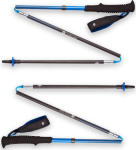 Black Diamond Distance Carbon Z telescopic rods 130 cm, blue