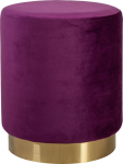 Ottoman LA PERLA D35xH42cm, purple