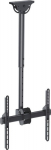 Techly 309333 32-55", 50kg, z control 560-910 mm - Techly 309333 Ceiling mounts LED/LCD, 32-55", 50kg, z control 560-910 mm