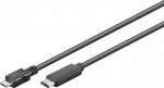 Wentronic goobay USB Type-C kabel 1m Sort