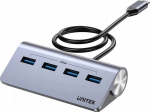 HUB USB Unitek Unitek Ergonomic hub USB-C | 4x USB-A | 5Gbps