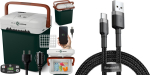 Portable Fridge Peme Essential 27 Pine Forest + kabel usb
