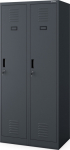 Jan Nowak Social closet BHP four-compartment clothing bag KACPER, 800 x 1800 x 500 mm, Anthracite