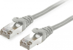 Equip Patchkabel Cat6 S/FTP 2xRJ45 7.50m gray LSZH polybag