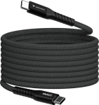 USB-kaabel USB-C USB-C 2.0m Verbatim Sync & Charge Magnetic, Must (PD3.0 ja QC3.0, laadimine kuni 100W, kiirus kuni 480Mbps)