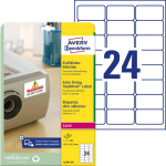 Sticker label AVERY Zweckform Extra Strong 63.5x33.9mm 20 sheets (L6141-20)