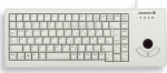 CHERRY TAS G84-5400 Corded DE-Layout hellgrau TRACKBALL USB