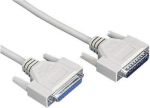 DIGITUS Verl&auml;ngerungskabel D-Sub25/St > D-Sub25/Bu 2.0m Polybeutel