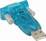 Adapter USB InLine USB - RS-232 Blue (33304A)