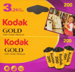 Kodak film Gold 200/24x3