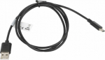 Cable USB Lanberg USB-A - 1 m Czarny (CA-USBO-10CC-0010-BK)