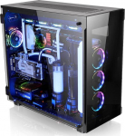 Thermaltake View 91 RGB Riing Tempered Glass - Full Tower | czarna | no power supply | 4x USB 3.0, 1x USB Type-C | 691 x 334 x 645mm | 4x 140mm | tempered glass