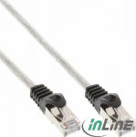 InLine Patchcord, Cat.5e, SF/UTP, 0.5m, przezroczysty (72550T)