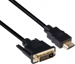 CABLE DVI-D TO HDMI 2M/M/M CAC-1210 CLUB3D