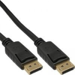 InLine DisplayPort Kabel - schwarz - vergoldete Kontakte - 10m