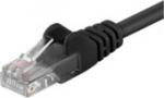 MicroConnect U/UTP CAT5e 25M Black PVC, Unshielded Network Cable