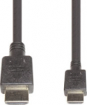 E&P HDMI 4 - 2 m - HDMI Typ A (Standard) - HDMI Type C (Mini) - Schwarz