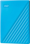 External HDD|WESTERN DIGITAL|My Passport|4TB|USB 2.0|USB 3.0|USB 3.2|Colour Blue|WDBPKJ0040BBL-WESN