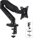 Maclean MC-860 monitor mount / stand 68.6 cm (27") Black Desk
