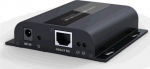 System signal transmission AV PremiumCord HDMI RJ-45, Czarny (khext120-1)