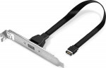 Lindy USB-Console - USB-C (W) zu 20-pole USB 3.1 Header (M)