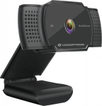 Conceptronic AMDIS 2K-Super-HD-Auto focus webcam with microphone, 5 MP, 2592 x 1944 Pixel, Full HD, 30 fps, 640x480@30fps, 1280x720@30fps, 1920x1080@30fps, 2595x1944@15fps, M-JPEG