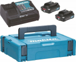 Makita Energy Kit 197658-5 2x BL1021B + DC10SB