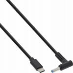 Kabel USB InLine USB-C - DC 4.5 x 3.0mm 2 m Czarny (26674)