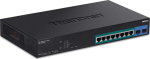 TRENDnet Switch 10-Port Gbit PoE+ Web Smart 2xSFP 19"