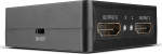 LINDY 2 Port HDMI 18G Splitter, Compact