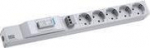 Bachmann power strip (in Rack mountable/extern) - Wechselstrom 230 V - output terminals: 5 (power CEE 7/7)