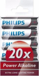 Patarei Philips LR6P AA 20tk Power Alkaline
