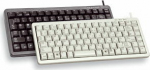 CHERRY ML4100 Tastatur Wired US MX schwarz TKL 75% hellgrau