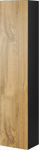Cama MEBLE Cama full cabinet VIGO '180' 180/40/30 black/wotan oak