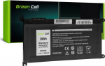 Green Cell Battery for Dell WDXOR 11.4V 3400mAh