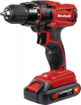 Einhell TC-CD 18-2 Li - hand drill - Without a key - 1 cm - 350 RPM - 1250 RPM - 38 Nm