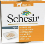 SCHESIR in jelly Chicken with aloe - wet dog food - 150 g