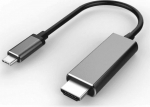 Adapter USB PremiumCord USB-C - HDMI Silver (ku31hdmi08)