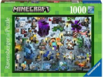 Ravensburger Minecraft Mobs - puzzle, 1000 burn