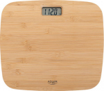Adler | Bathroom Bamboo Scale | AD 8173 | Maximum weight (capacity) 150 kg | Accuracy 100 g