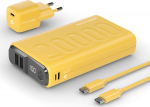 Realtron RealPower Powerbank PB-20000 Set gelb 20.000mAh