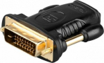 Wentronic Goobay | HDMI/DVI-D adapter, gold-plated | 68931