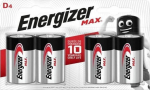 Energizer patarei Max Alkaline D CHP4