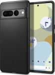 Kaitse&uuml;mbris Thin Fit, Google Pixel 7 Pro, &otilde;huke, must, Spigen