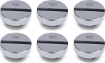 Alphacool Eiszapfen Verschlussschraube G1/4, chrome - 6er Pack