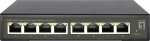 LevelOne PoE+Switch 8xGE PoE+ 120W Hilbert SL managed