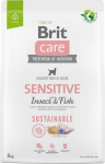 Brit Dry dog food Dog Sustainable Sensitive Insect Fish 3 kg